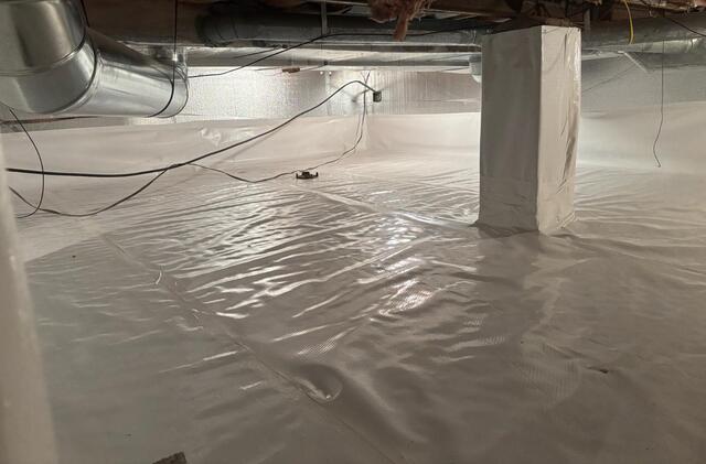 Crawl Space Encapsulated in North Olmsted, OH