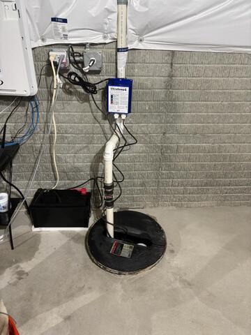 UltraSump 4 Installed in Elyria, OH - After Photo