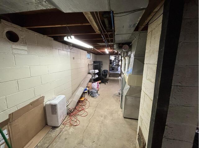 Basement Stabilized and Waterproofed in Litchfield, OH - Before Photo