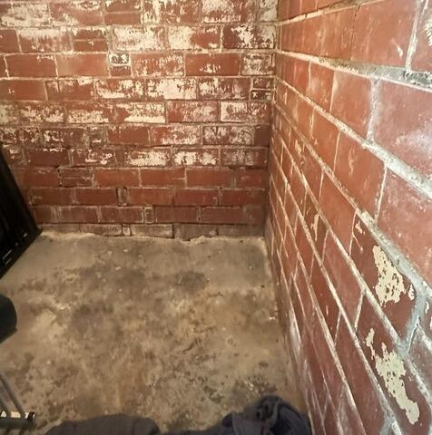 Waterproofing Wet Basement in Cleveland, OH - Before Photo