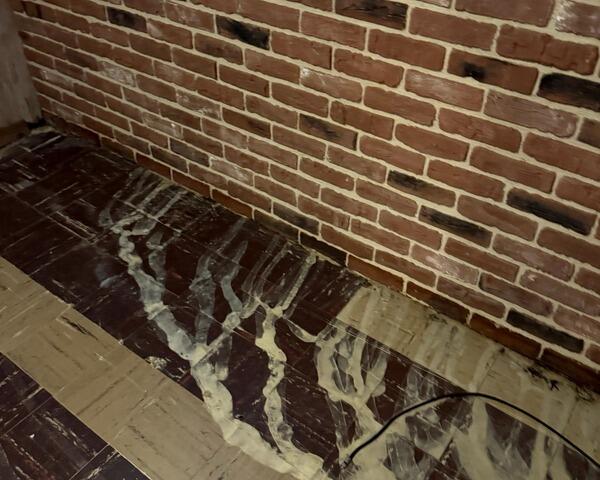 Waterproofing Basement Transformation in Mayfield Heights, OH - Before Photo