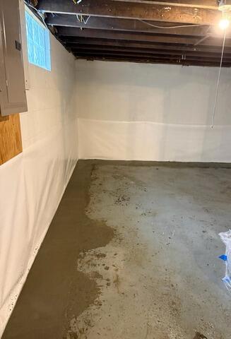 Waterproofing System Installation in Cuyahoga Falls, OH - After Photo