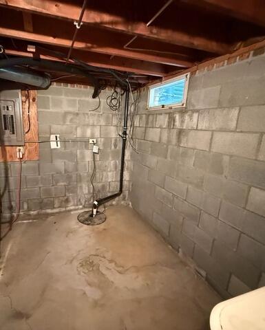 Waterproofing Wet Basement in Kent, OH - Before Photo