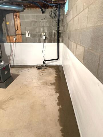 Waterproofing Wet Basement in Kent, OH - After Photo