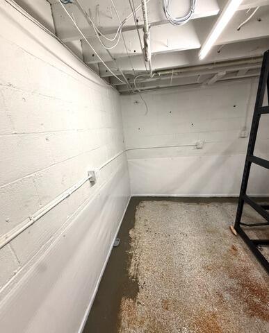 Flooded Basement with Iron-Rich Water in Mogadore, OH - After Photo