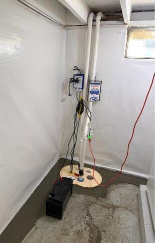 Waterproofed Basement with TripleSafe Sump Pump in Port Clinton, OH - After Photo