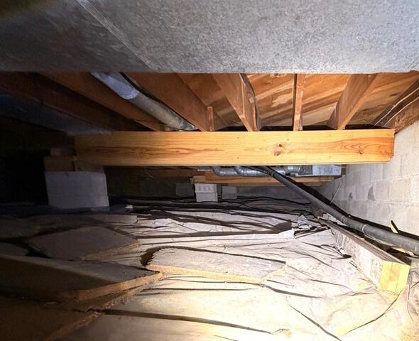 Foundation Repair and Waterproofing Crawl Space Job in Elyria, OH