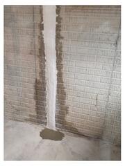 Vertical, Leaky Crack Repaired in Amherst, OH