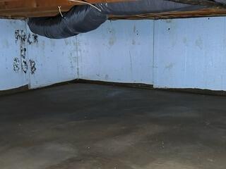 Sump Pump Added to Large Crawl Space in Columbia Station, OH