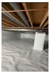 Crawl Space Goes From Humid to Protected in Akron, OH