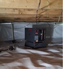 Waterproofed Crawl Space in East Palestine, OH