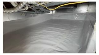 Crawl Space Completely Encapsulated in Sagamore Hills, OH