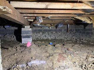 Encapsulated and Stabilized Crawl Space in Bay Village, OH