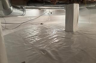 Crawl Space Encapsulated in North Olmsted, OH