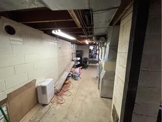 Basement Stabilized and Waterproofed in Litchfield, OH