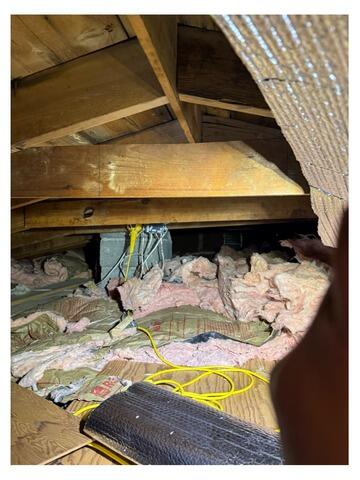 From Under-Insulated to Densely Packed in Chagrin Falls, OH - Before Photo