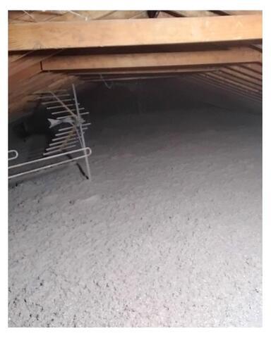 Dense Cellulose Insulates Attic in Chesterland, OH - After Photo