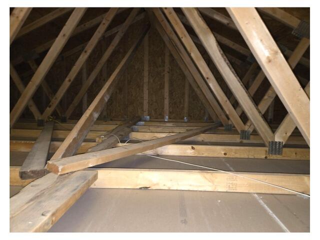 Detached Attic Insulated in Port Clinton, OH - Before Photo