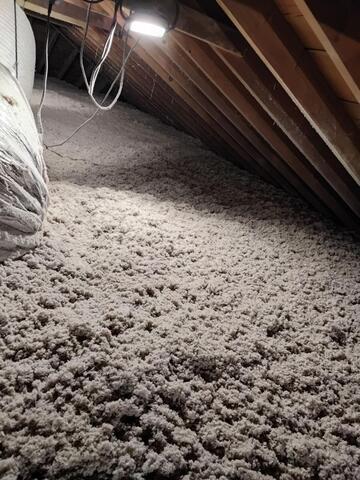Insulated Attic in Stow, OH - After Photo