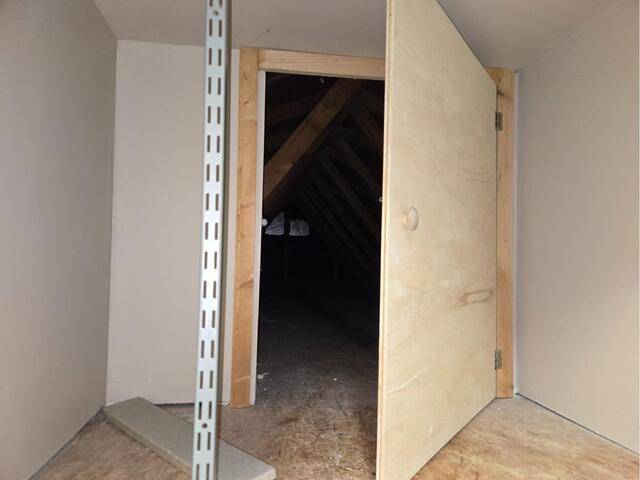 Attic Entry and Insulation Upgraded