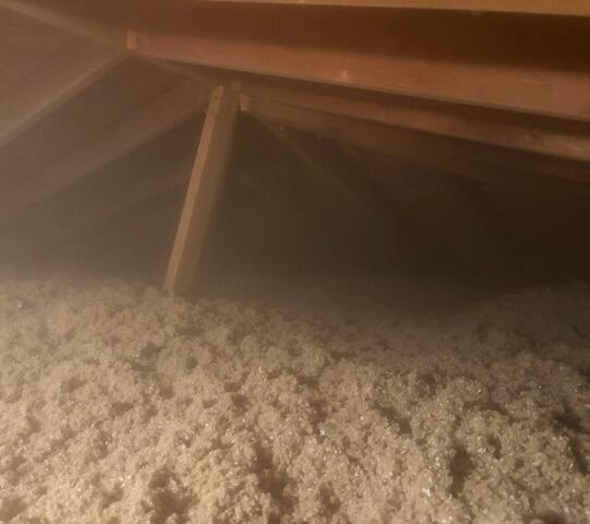 Cellulose Insulation Job in Middleburg Heights, OH