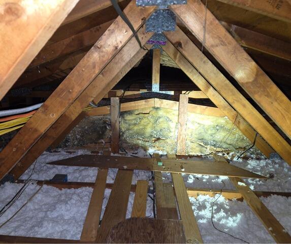 Insulated Attic Job in Avon, OH