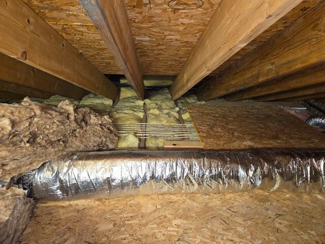 Tru-Soft Attic Insulation Job in Berea, OH