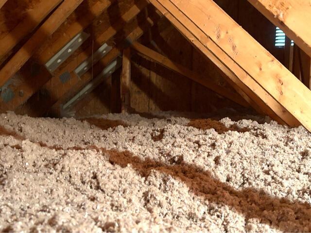 Fluffy, Lightweight Attic Insulation in Canton, OH - After Photo