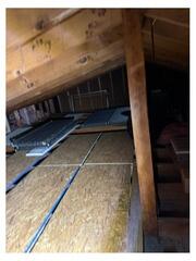 Attic Filled with Cellulose in Cleveland, OH
