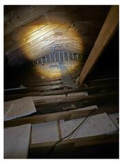 Under-Insulated Attic Insulated with Cellulose in Sandusky, OH