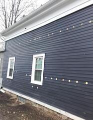 Wall Insulated with RetroFoam in Ravenna, OH