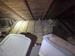 Full Attic Insulated in Akron, OH