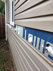 Wall RetroFoam Insulation Job in Willowick, OH
