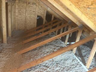 Blown-In Attic Insulation Job in Northfield, OH