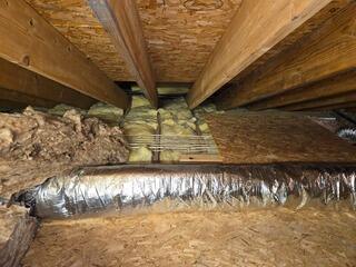 Tru-Soft Attic Insulation Job in Berea, OH