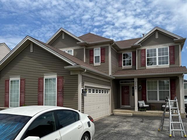 Roof Replacement in Plainfield, IL - Before Photo