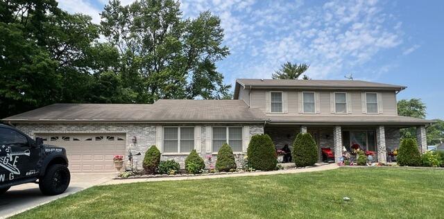 Roof Replacement in Joliet, IL - Before Photo