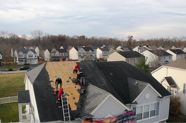 Roof Replacement in Joliet, IL - Before Photo