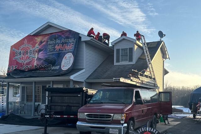 Roof Replacement in Wilmington IL - Before Photo