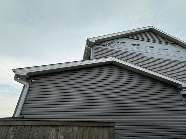 Partial Exterior Siding & Fascia Installation in Bennington, NE for Randy M.