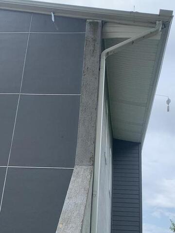 Partial Exterior Gutter Installation in Lincoln, NE for Dan D. - Before Photo