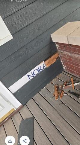 Siding Panel Maintenance in Omaha, NE for Kathy H. - Before Photo