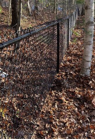 Replacement of Improper Chain Link Installation in Tolland, CT