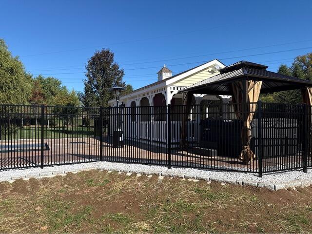 Incredibly Sleek Aluminum Pool Fence in South Windsor, CT