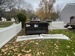 Vinyl Picket Damage & Repair in Vernon, CT