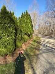 White Vinyl Fence - Colchester, CT