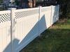 A Chain Link to Decorative Vinyl Fence Upgrade in Somers, CT