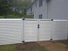 Standard Vinyl Privacy to Semi-Privacy Pool Fence Upgrade in Tolland, CT