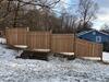Beautiful Double-Sided Cedar Privacy Fence in Somers, CT