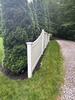 White Vinyl Fence - Colchester, CT